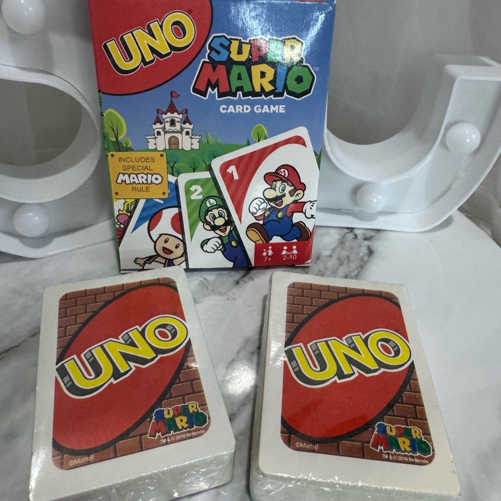 Super Mario UNO Card Game